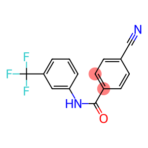 4-cyano-N-[3-(trifluoromethyl)phenyl]benzamide