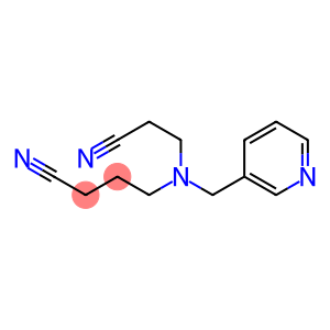 4-[(2-cyanoethyl)(pyridin-3-ylmethyl)amino]butanenitrile