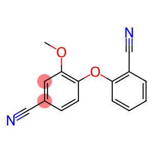 4-(2-cyanophenoxy)-3-methoxybenzonitrile