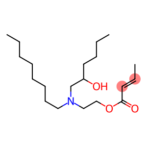 Crotonic acid 2-[N-(2-hydroxyhexyl)-N-octylamino]ethyl ester