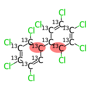 13C12-2,2',3,3'4,4',5,5',6-NONACHLOROBIPHENYL