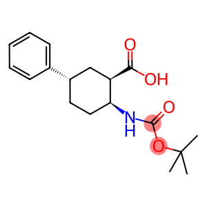 CIS-2-TERT-BUTOXYCARBONYLAMINO-TRANS-5-PHENYL-CYCLOHEXANECARBOXYLIC ACID