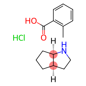 Cis-Octahydro Cyclopenta(B) Pyrrole-2-Benzyl Carboxylic Acid Hydrochloride