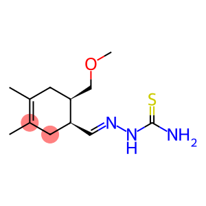 CIS-6-METHOXYMETHYL-3,4-DIMETHYL-3-CYCLOHEXENECARBALDEHYDETHIOSEMICARBAZONE