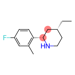 CIS-4-ETHYL-2-(4-FLUORO-2-METHYLPHENYL)PIPERIDINE