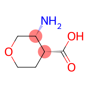 順式-3-氨基四氢-2H-吡喃-4-甲酸