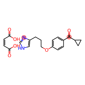 CYCLOPROPYL (4-[3-(1H-IMIDAZOL-4-YL)PROPYLOXY]PHENYL) KETONE DIMALEATE SALT