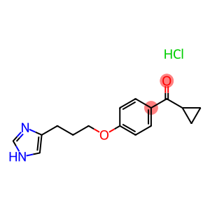 CYCLOPROPYL[4-[3-(1H-IMIDAZOL-4-YL)PROPOXYL]PHENYL]-METHANONE HYDROCHLORIDE