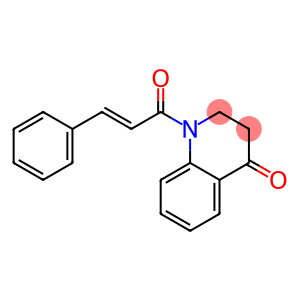 1-cinnamoyl-2,3-dihydro-4(1H)-quinolinone