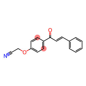 2-(4-CINNAMOYLPHENOXY)ACETONITRILE