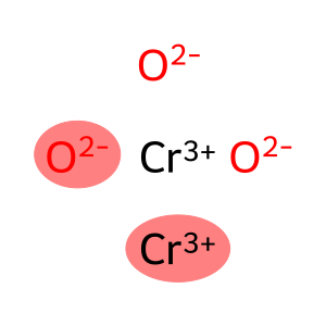 CHROMIUM(III) OXIDE SPUTTERING TARGET, 50.8MM (2.0IN) DIA X 6.35MM (0.250IN) THICK, 99.8% (METALS BASIS)