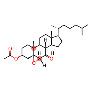 CHOLESTAN-5-ALPHA, 6-ALPHA-EPOXY-3-BETA-OL-7-ONE ACETATE