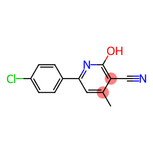 6-(4-CHLOROPHENYL)-2-HYDROXY-4-METHYLPYRIDINE-3-CARBONITRILE