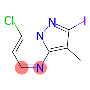 7-CHLORO-2-IODO-3-METHYL-PYRAZOLO[1,5-A]PYRIMIDINE