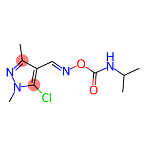 5-CHLORO-4-[(([(ISOPROPYLAMINO)CARBONYL]OXY)IMINO)METHYL]-1,3-DIMETHYL-1H-PYRAZOLE