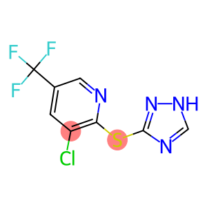 3-CHLORO-2-(1H-1,2,4-TRIAZOL-3-YLSULFANYL)-5-(TRIFLUOROMETHYL)PYRIDINE