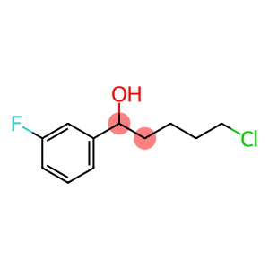 5-CHLORO-1-(3-FLUOROPHENYL)-1-PENTANOL