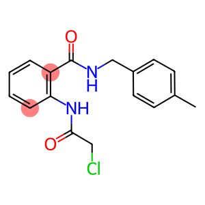 2-(2-CHLORO-ACETYLAMINO)-N-(4-METHYL-BENZYL)-BENZAMIDE