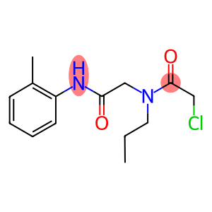 2-CHLORO-N-[2-[(2-METHYLPHENYL)AMINO]-2-OXOETHYL]-N-PROPYLACETAMIDE