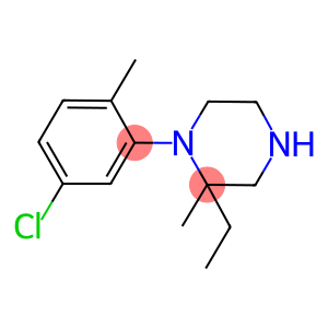 1-(5-CHLORO-2-METHYLPHENYL)-2-ETHYL-2-METHYLPIPERAZINE