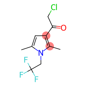 2-CHLORO-1-[2,5-DIMETHYL-1-(2,2,2-TRIFLUOROETHYL)-1H-PYRROL-3-YL]ETHANONE