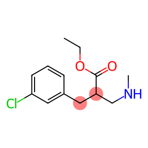 3-(3-CHLORO-PHENYL)-2-METHYLAMINOMETHYL-PROPIONIC ACID ETHYL ESTER