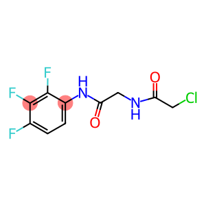 2-CHLORO-N-(2-OXO-2-[(2,3,4-TRIFLUOROPHENYL)AMINO]ETHYL)ACETAMIDE