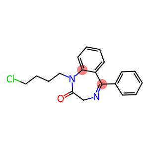 1-(4-CHLOROBUTYL)-5-PHENYL-2,3-DIHYDRO-1H-1,4-BENZODIAZEPIN-2-ONE