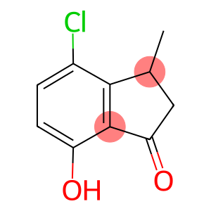 4-CHLORO-7-HYDROXY-3-METHYLINDAN-1-ONE