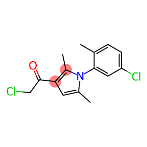 2-CHLORO-1-[1-(5-CHLORO-2-METHYLPHENYL)-2,5-DIMETHYL-1H-PYRROL-3-YL]ETHANONE