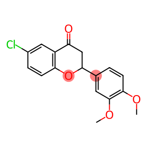 6-CHLORO-3',4'-DIMETHOXYFLAVANONE