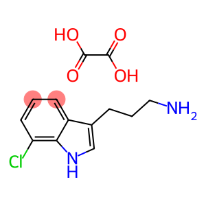 3-(7-Chloro-1H-indol-3-yl)propylamine oxalate