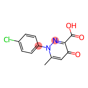 1-(4-CHLOROPHENYL)-6-METHYL-4-OXO-1,4-DIHYDROPYRIDAZINE-3-CARBOXYLIC ACID