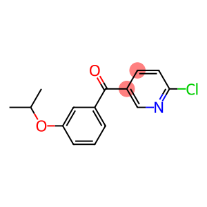 2-CHLORO-5-(3-ISOPROPOXYBENZOYL)PYRIDINE