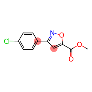 3-(4-CHLORO-PHENYL)-ISOXAZOLE-5-CARBOXYLIC ACID METHYL ESTER