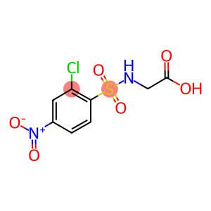 (2-CHLORO-4-NITRO-BENZENESULFONYLAMINO)-ACETIC ACID