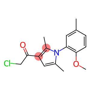 2-CHLORO-1-[1-(2-METHOXY-5-METHYLPHENYL)-2,5-DIMETHYL-1H-PYRROL-3-YL]ETHANONE