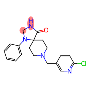 8-[(6-CHLOROPYRIDIN-3-YL)METHYL]-1-PHENYL-1,3,8-TRIAZASPIRO[4.5]DECAN-4-ONE