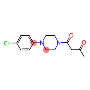 1-[4-(4-CHLOROPHENYL)PIPERAZINO]-1,3-BUTANEDIONE