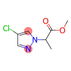 2-(4-CHLORO-PYRAZOL-1-YL)-PROPIONIC ACID METHYL ESTER