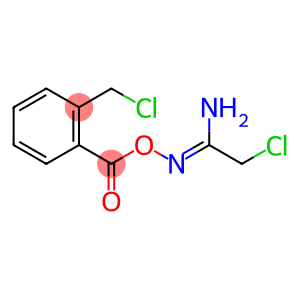 2-CHLORO-N'-([2-(CHLOROMETHYL)BENZOYL]OXY)ETHANIMIDAMIDE