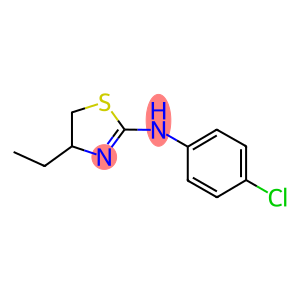 (4-CHLORO-PHENYL)-(4-ETHYL-4,5-DIHYDRO-THIAZOL-2-YL)-AMINE