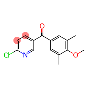 2-CHLORO-5-(3,5-DIMETHYL-4-METHOXYBENZOYL)PYRIDINE