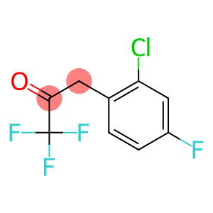 3-(2-CHLORO-4-FLUOROPHENYL)-1,1,1-TRIFLUORO-2-PROPANONE