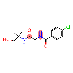 4-CHLORO-N-(2-[(2-HYDROXY-1,1-DIMETHYLETHYL)AMINO]-1-METHYL-2-OXOETHYL)BENZAMIDE