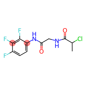 2-CHLORO-N-[2-OXO-2-[(2,3,4-TRIFLUOROPHENYL)AMINO]ETHYL]PROPANAMIDE