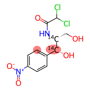 CHLORAMPHENICOL, D-THREO-[1,2-14C]