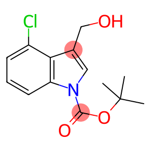 4-CHLORO-3-HYDROXYMETHYLINDOLE-1-CARBOXYLIC ACID TERT-BUTYL ESTER