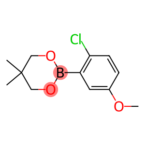 2-(2-CHLORO-5-METHOXYPHENYL)-5,5-DIMETHYL-1,3,2-DIOXABORINANE