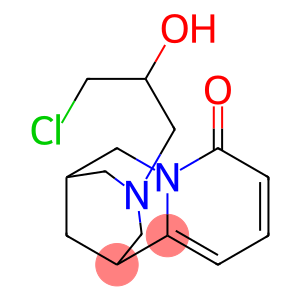 3-(3-CHLORO-2-HYDROXY-PROPYL)-1,2,3,4,5,6-HEXAHYDRO-1,5-METHANO-PYRIDO[1,2-A][1,5]DIAZOCIN-8-ONE